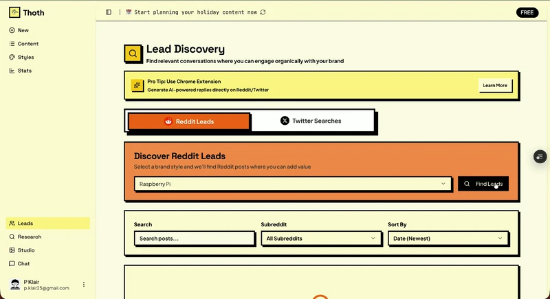 Lead Discovery preview